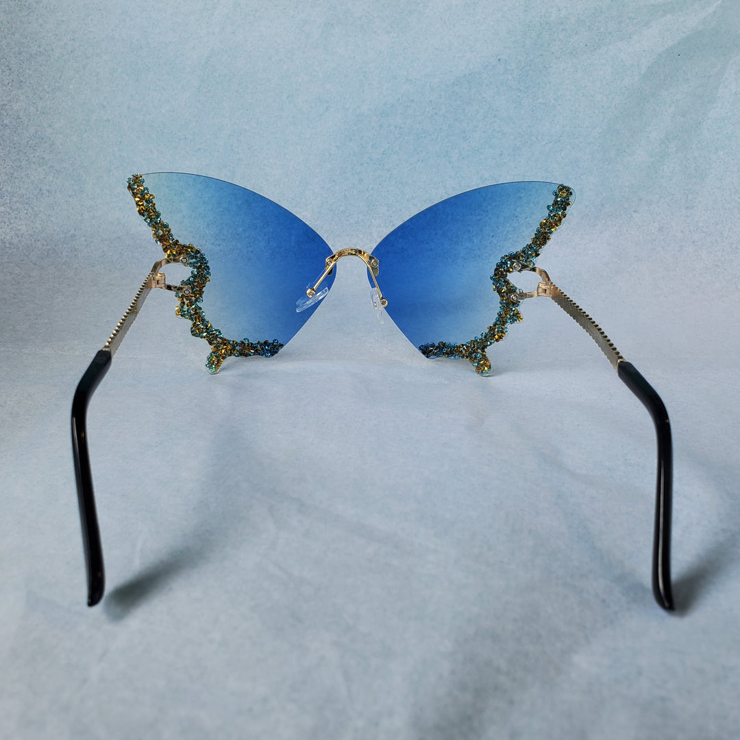 Butterfly glasses