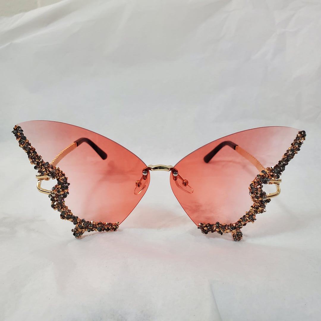 Butterfly glasses