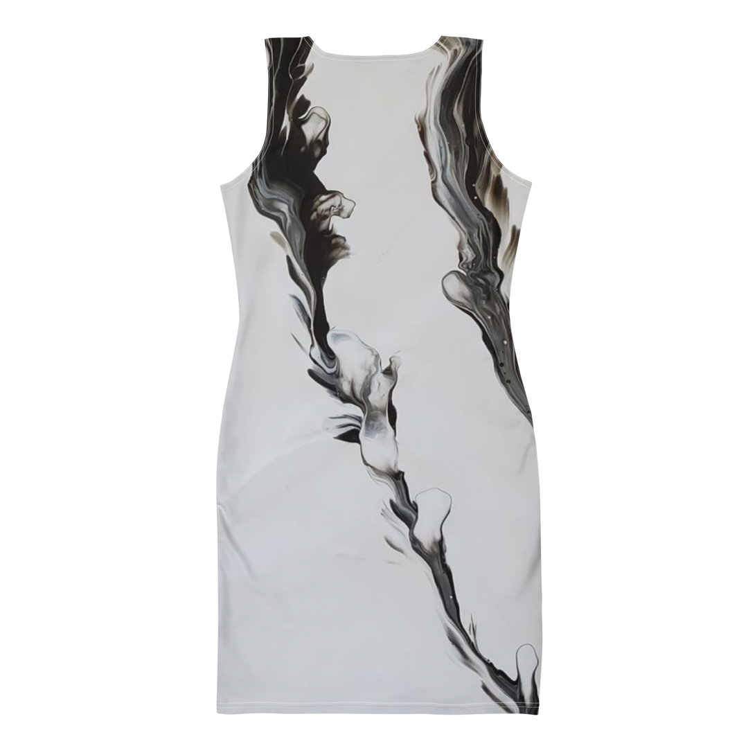 Bodycon dress BW Liquid