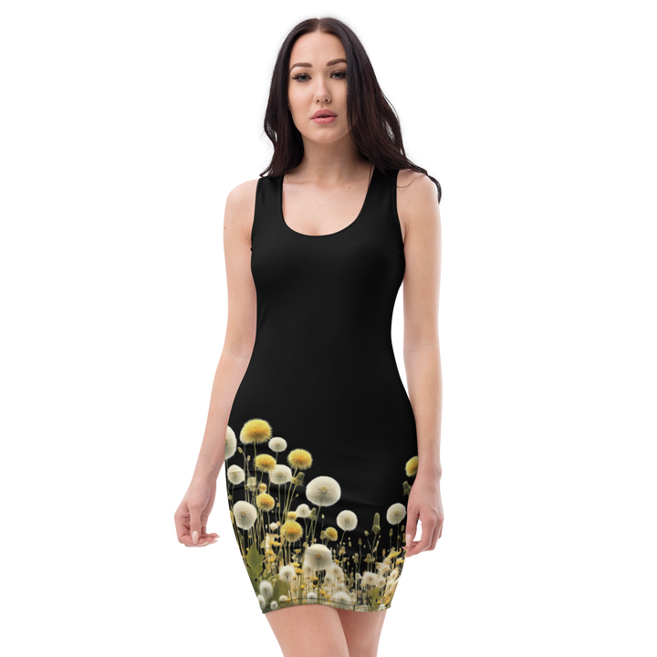 Bodycon dress Dandelion in black