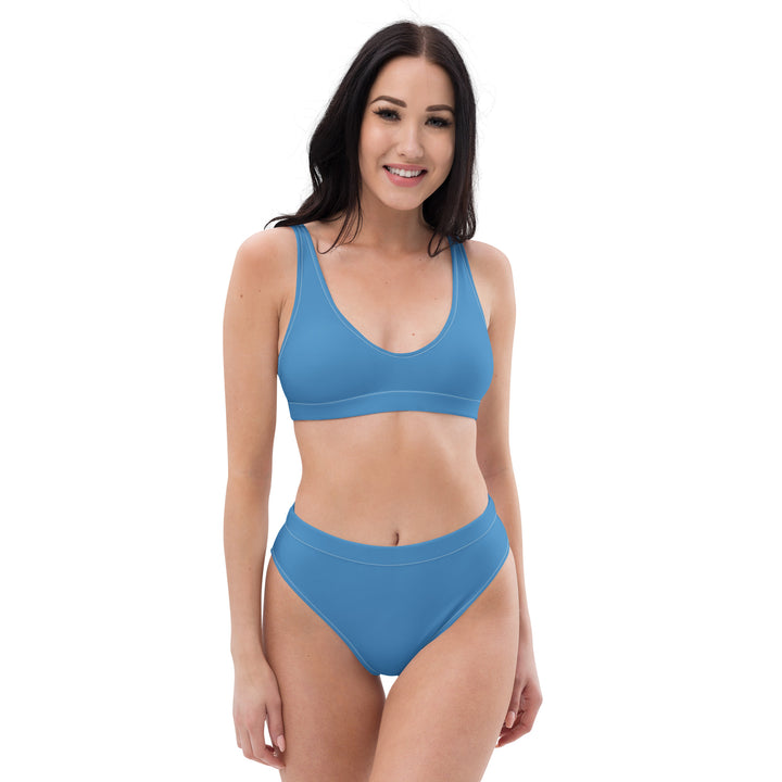 High-waisted bikini Blue Infinitum