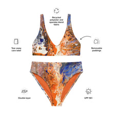 Load image into Gallery viewer, High-waisted bikini Winter Inferno
