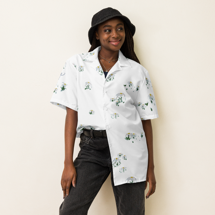 Unisex button shirt Daisy