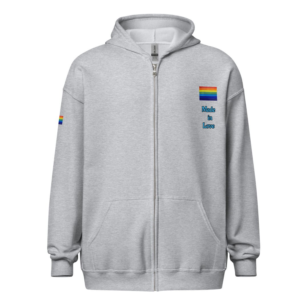 Heavy blend zip hoodie Made in Love