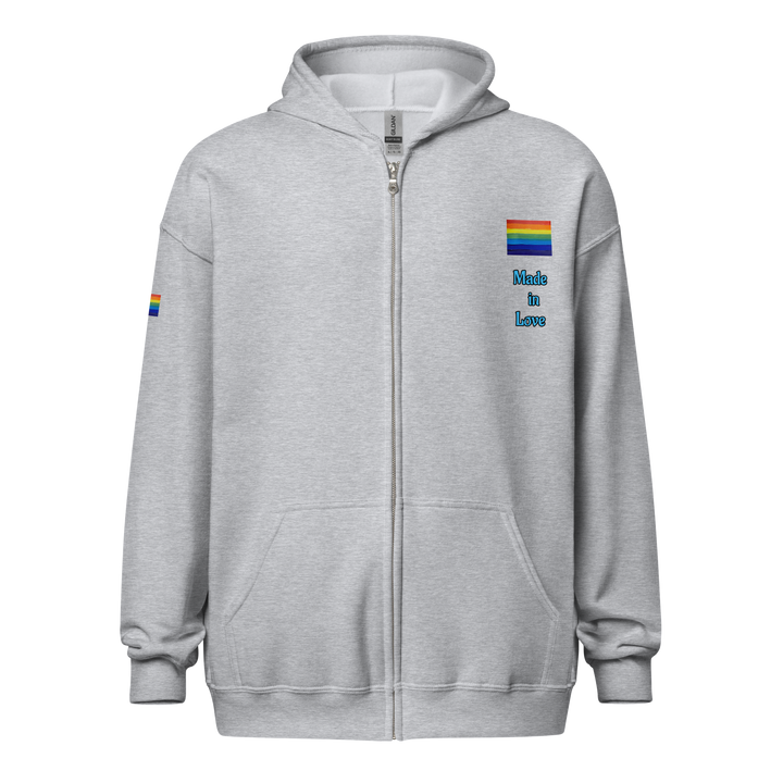 Heavy blend zip hoodie Made in Love