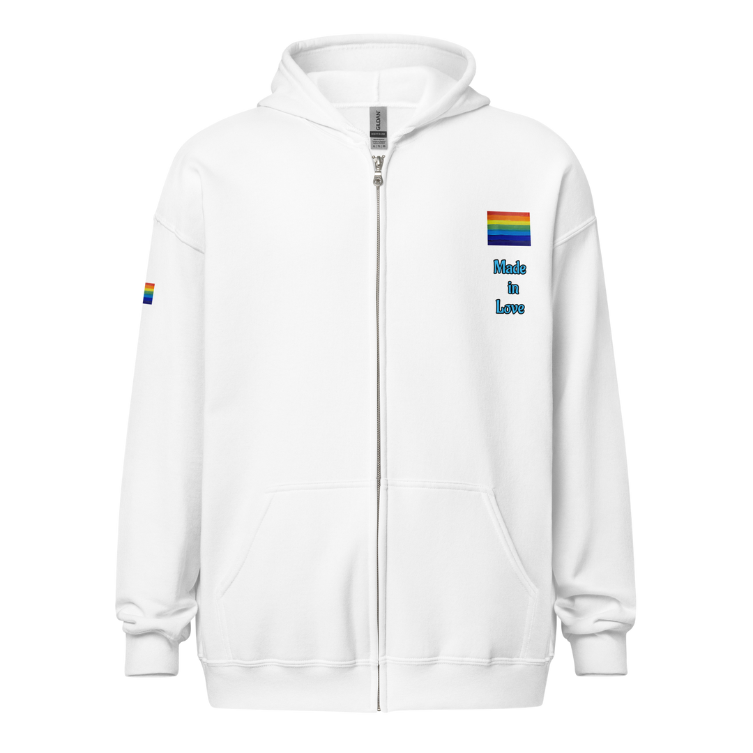 Heavy blend zip hoodie Made in Love