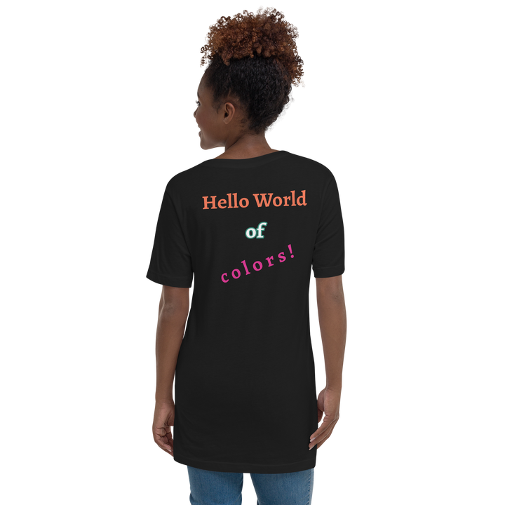 Unisex Short Sleeve V-Neck T-Shirt of colors!