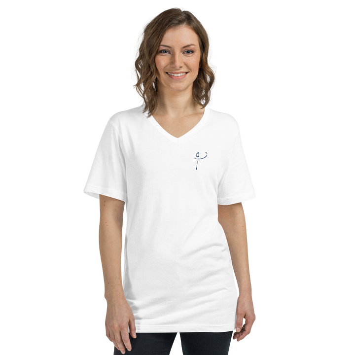 Unisex Short Sleeve V-Neck T-Shirt of colors!