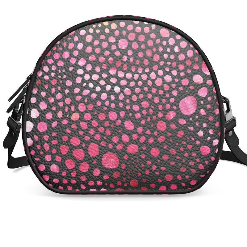 Round Crossbody Bag Pink