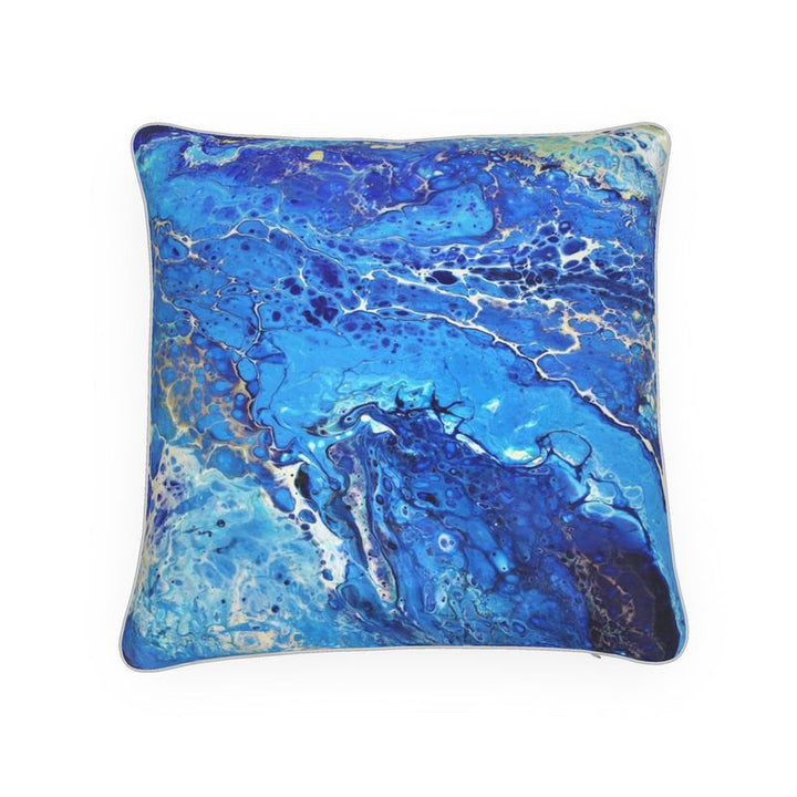 BlueX on cushion