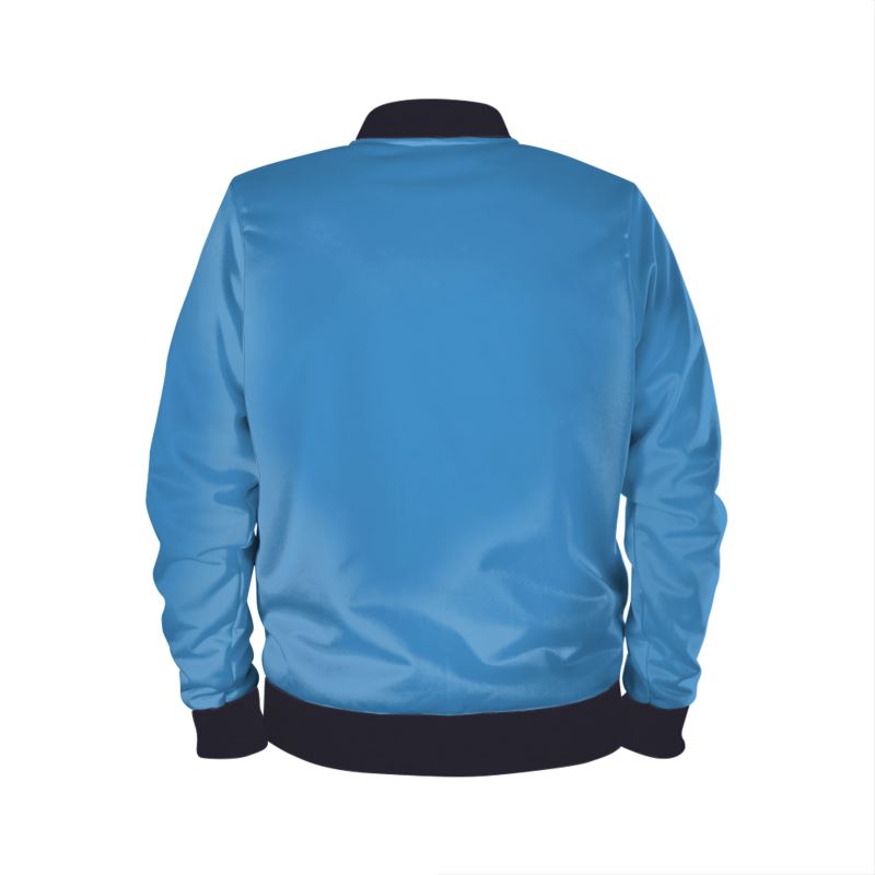 Women Bomber jacket Blue Infinitum