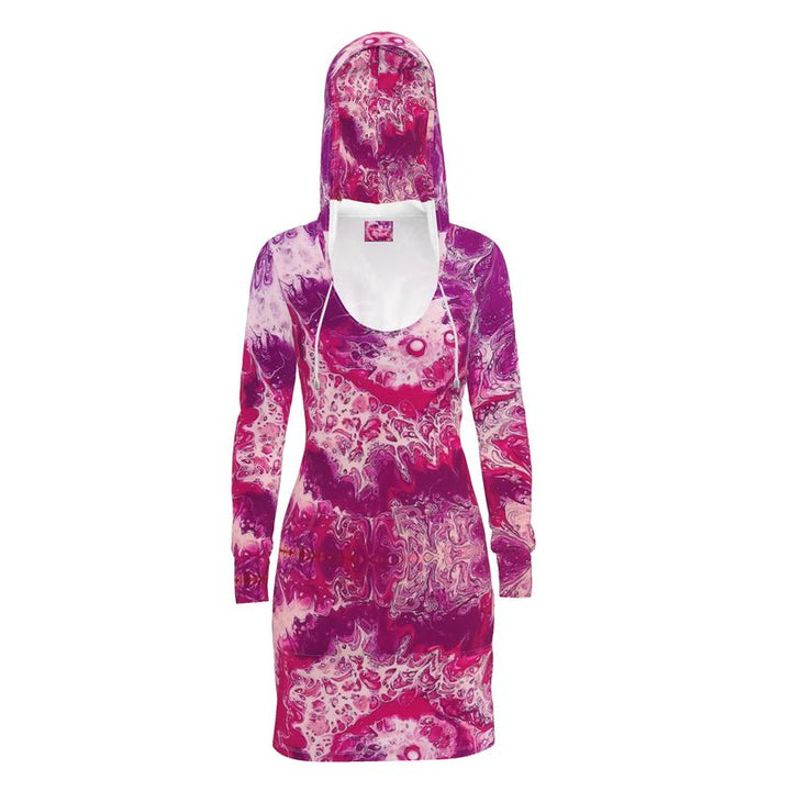 Hoodie dress Pinktikus