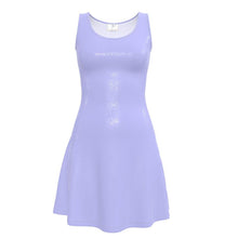 Load image into Gallery viewer, Velvet or Jersey skater dress French Lavender

