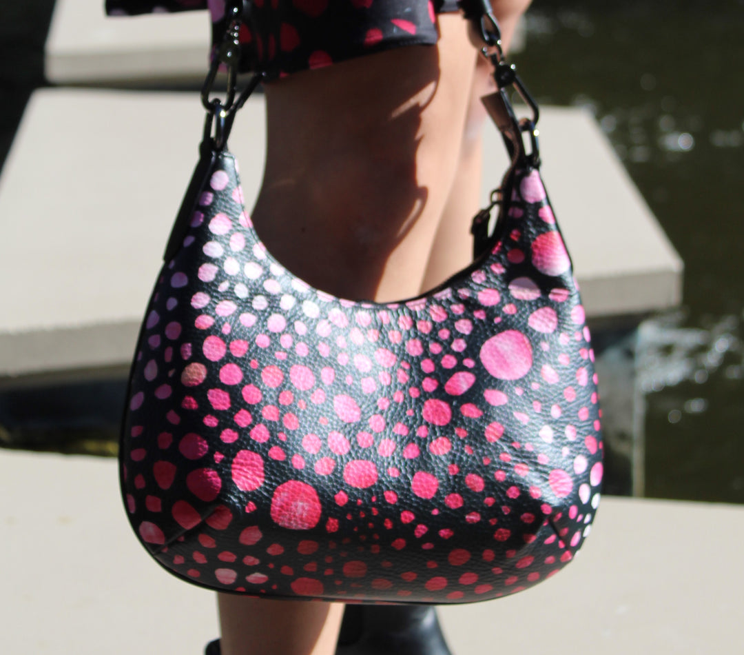 Pink Mini Curve Bag