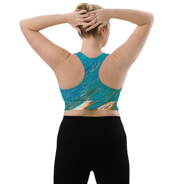 Longline Sports bra Dolphin