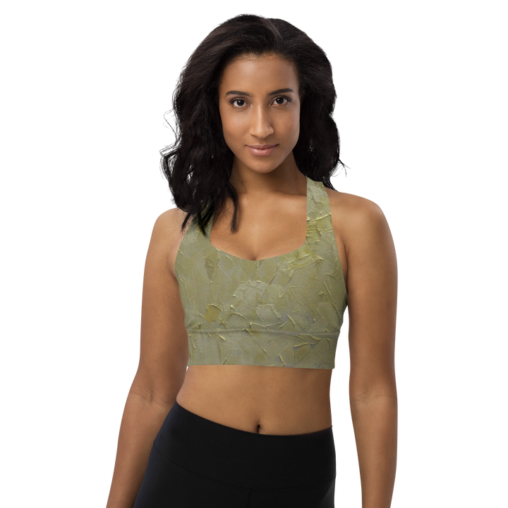 Longline Sports bra Gold WandY