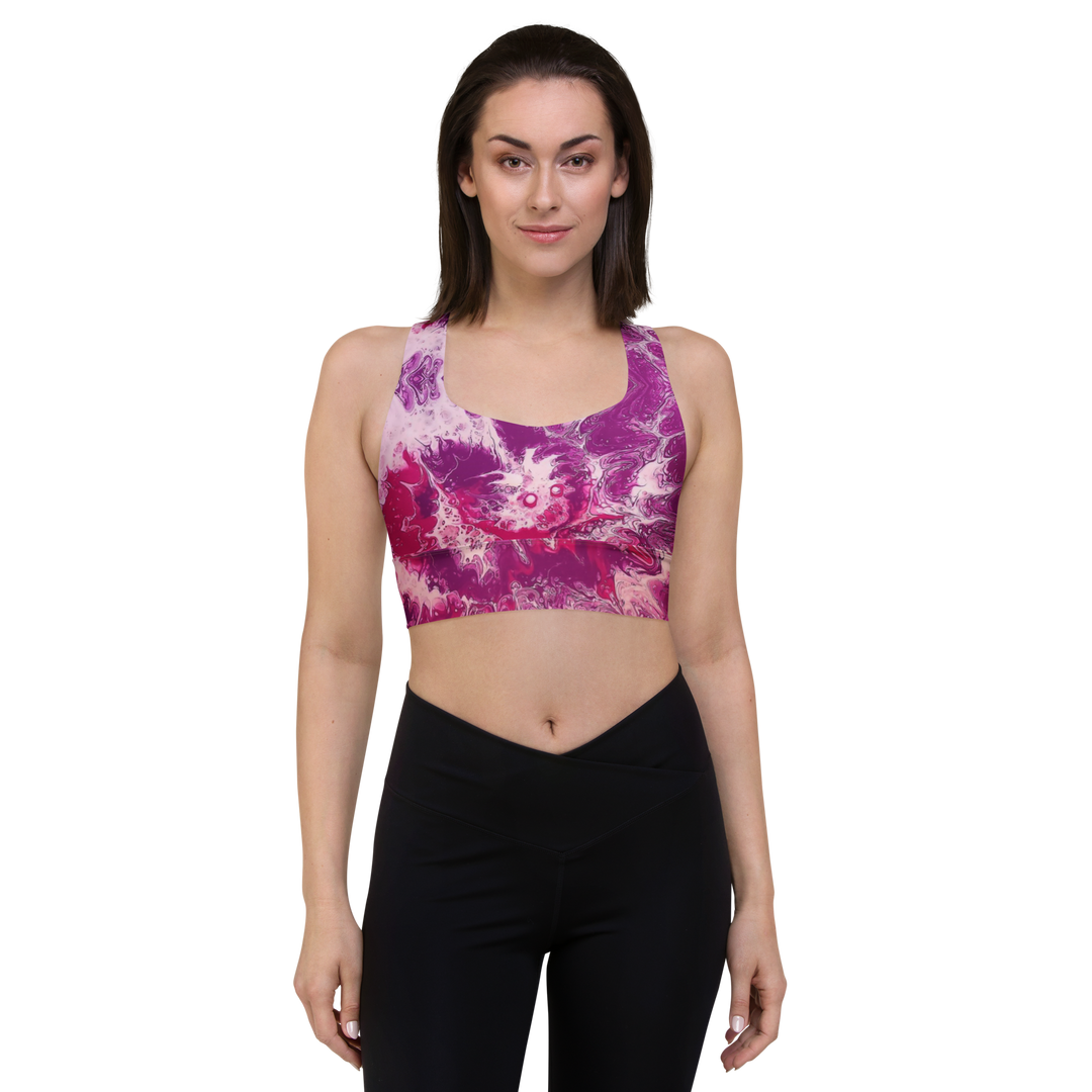 Longline sports bra Pinktikus