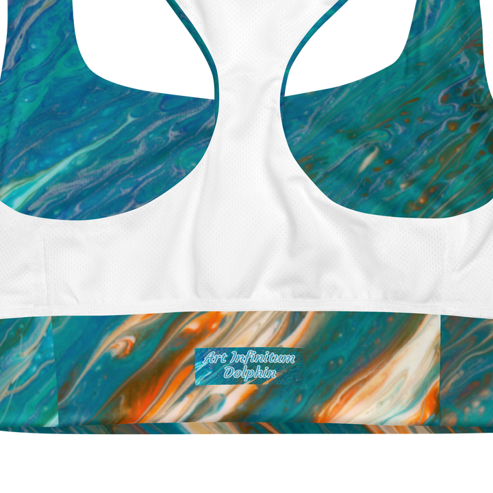 Longline Sports bra Dolphin