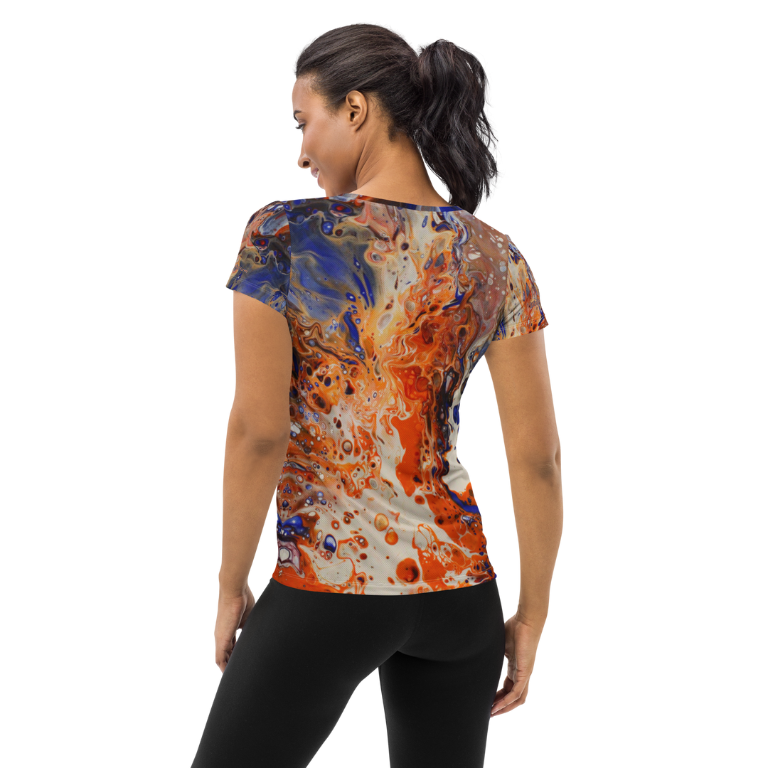 Flattering athletic T-shirt Winter Inferno