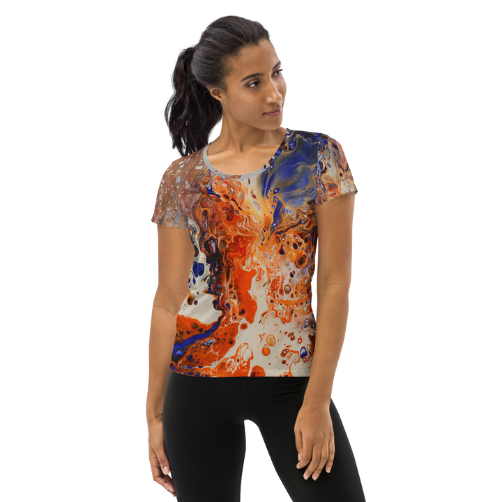 Flattering athletic T-shirt Winter Inferno