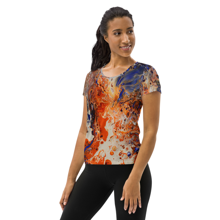 Flattering athletic T-shirt Winter Inferno