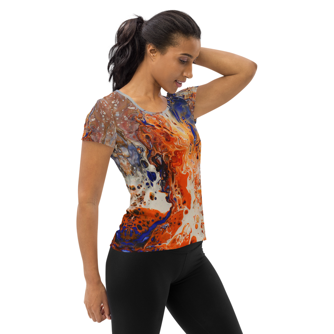 Flattering athletic T-shirt Winter Inferno