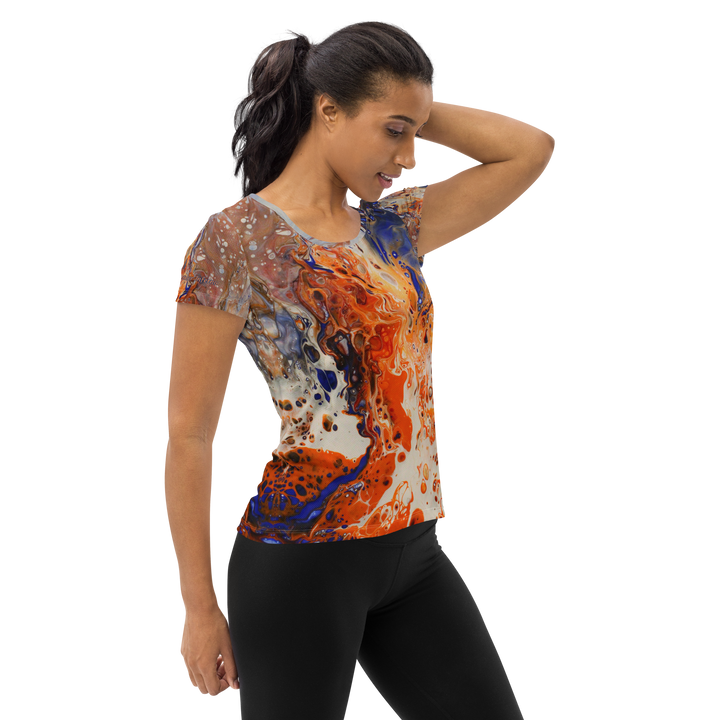 Flattering athletic T-shirt Winter Inferno